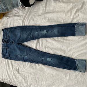 Low rise jeans